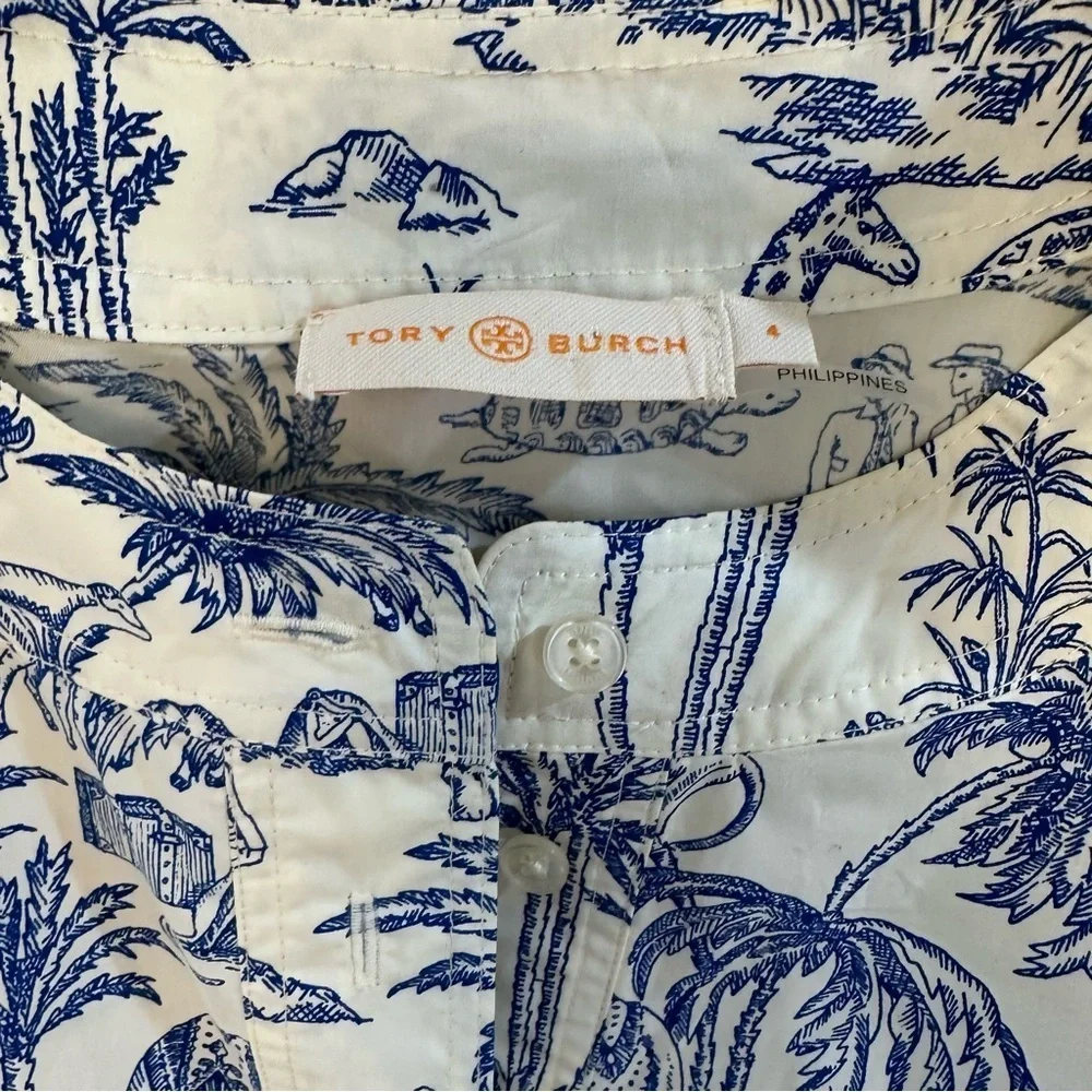 TORY BURCH Safari Print Dress